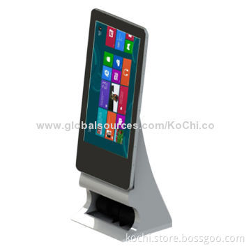 Ad player with shoe-polishing machine multi touch all in one PCNew